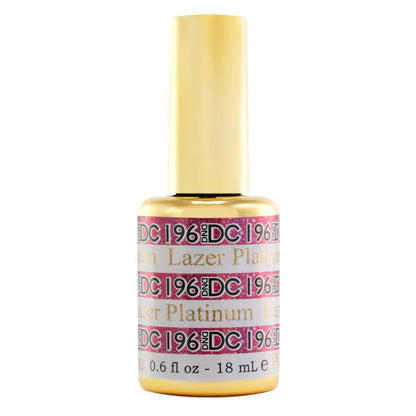 #196 - DND DC Gel UV/LED Soak Off - Rosa rubí (rosa láser)