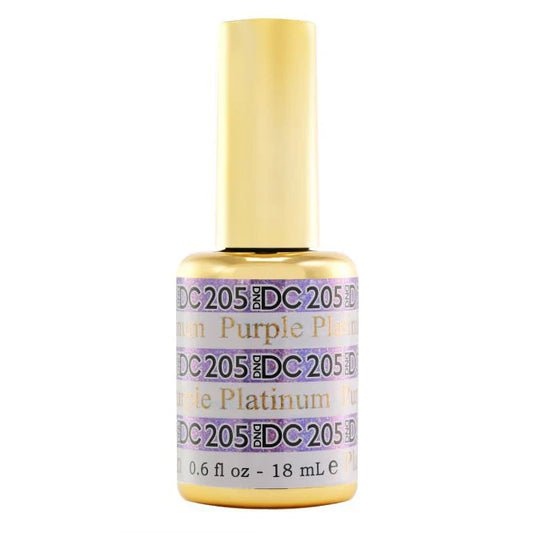 #205 - DND DC Gel UV/LED Soak Off - Púrpura
