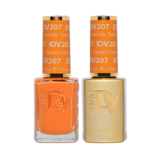 #207 - DND Diva Gel UV/LED Soak Off - Sunset Creamsicle