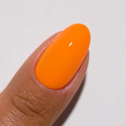 #208 - DND Diva Gel UV/LED Soak Off - Perfect Orange