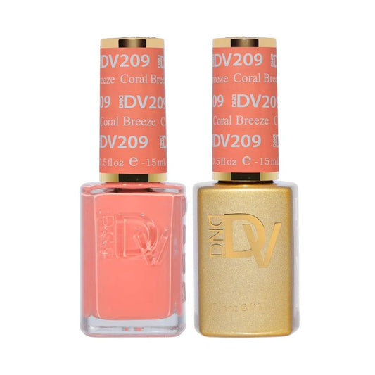 #209 - DND Diva Gel UV/LED Soak Off - Coral Breeze