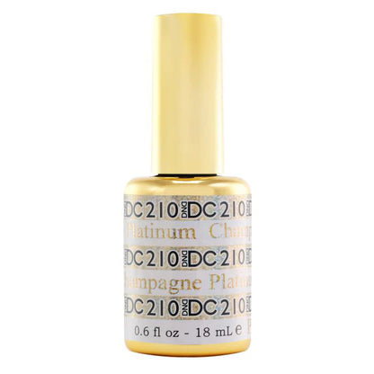 #210 - DND DC Gel UV/LED Soak Off - Champán