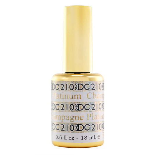 #210 - DND DC Gel UV/LED Soak Off - Champán