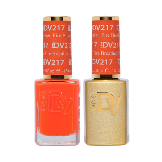 #217 - DND Diva Gel UV/LED Soak Off - Fire Breather