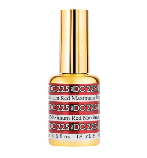 #225 - DND DC Gel UV/LED Soak Off - Rojo Máximo