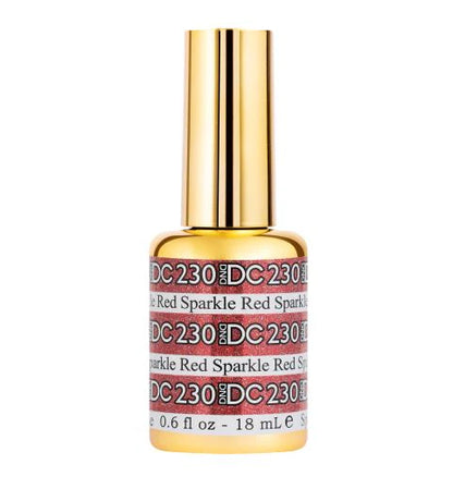 #230 - DND DC Gel UV/LED Soak Off - Rojo Brillante