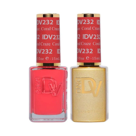 #232 - Esmalte en gel DND Diva UV/LED Soak Off - Coral Craze