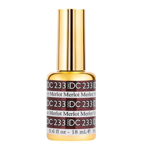 #233 - DND DC Gel UV/LED Soak Off - Merlot