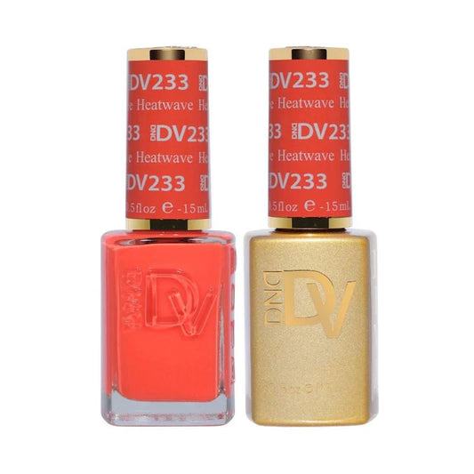 #233 - Esmalte en gel DND Diva UV/LED Soak Off - Heatwave