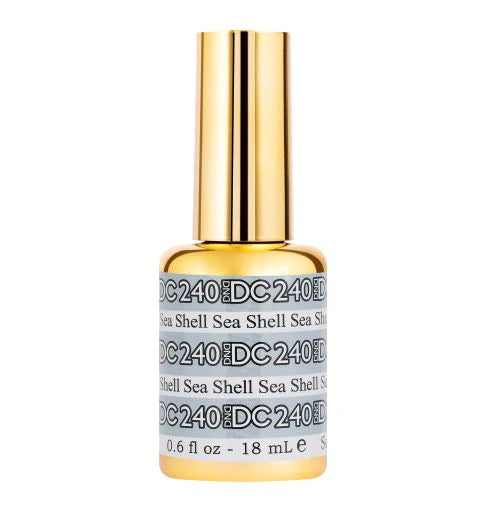 #240 - DND DC Gel UV/LED Soak Off - Sea Shell