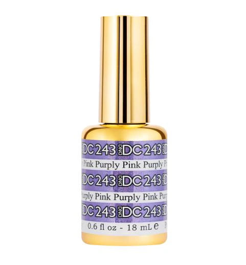 #243 - DND DC Gel UV/LED Soak Off - Rosa púrpura