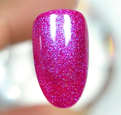 #244 - DND DC Gel UV/LED Soak Off - Rojo Violeta