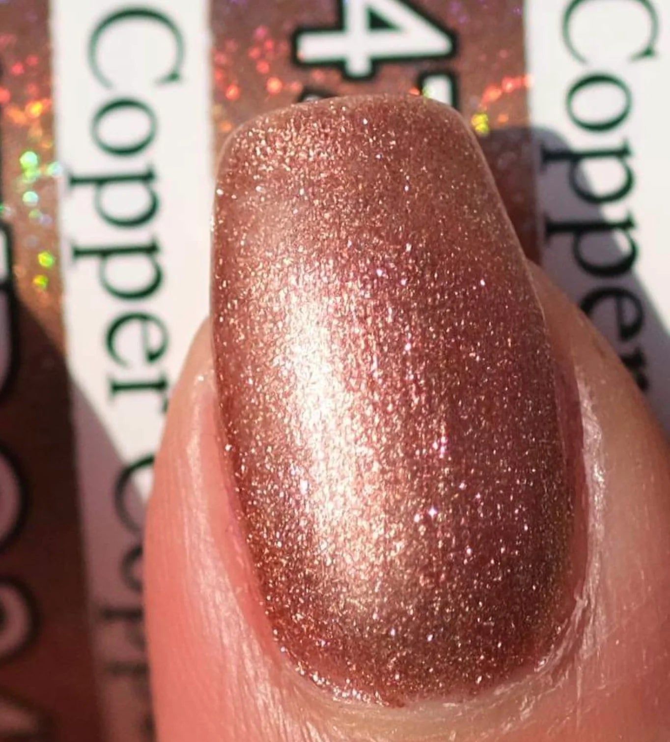 #247 - DND DC Gel UV/LED Soak Off- Copper