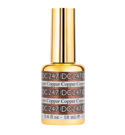 #247 - DND DC Gel UV/LED Soak Off- Copper