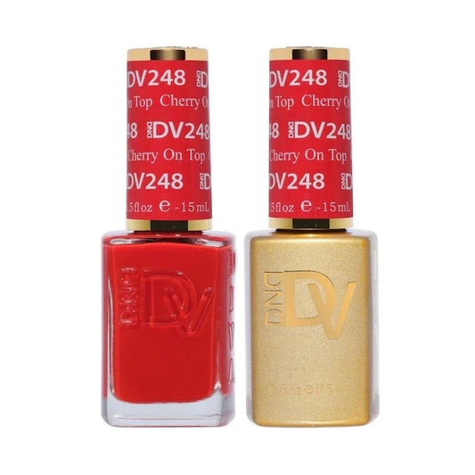 #248 - Esmalte en gel DND Diva UV/LED Soak Off - Cherry On Top