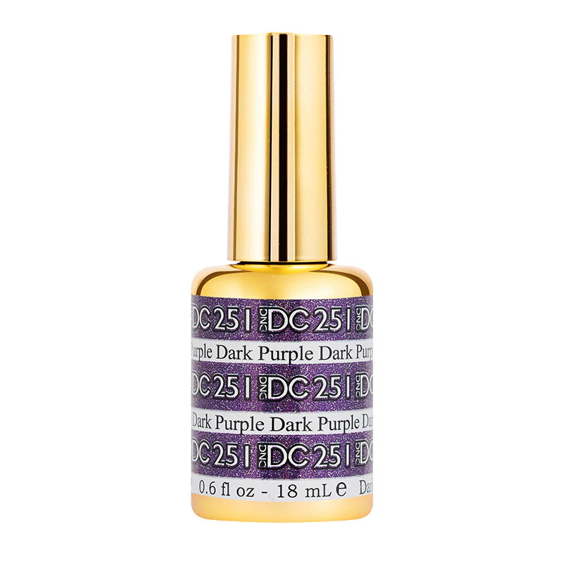 #251 - DND DC Gel UV/LED Soak Off - Morado oscuro