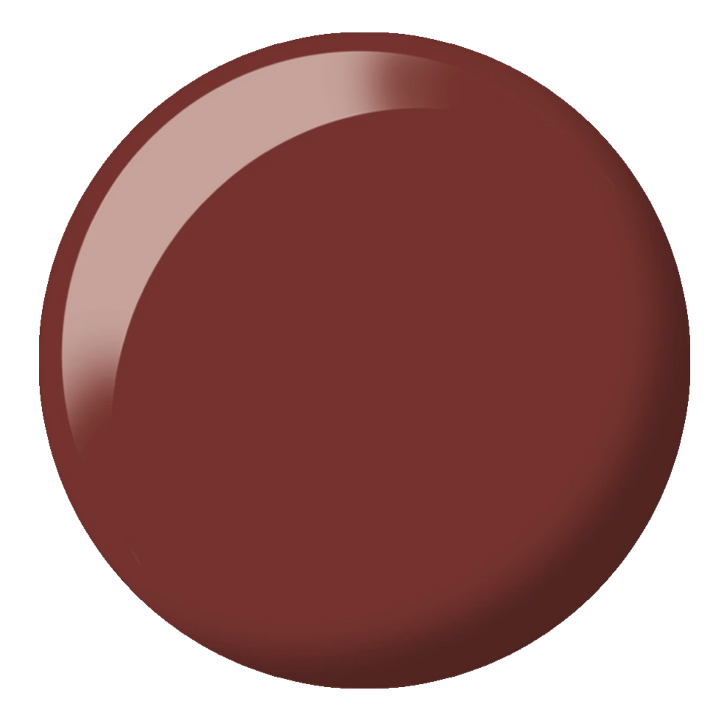 #251 - Esmalte en gel DND Diva UV/LED Soak Off - Rojo chocolate