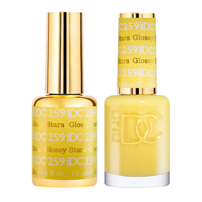 #259 - DND DC Gel UV/LED Soak Off - Estrellas brillantes