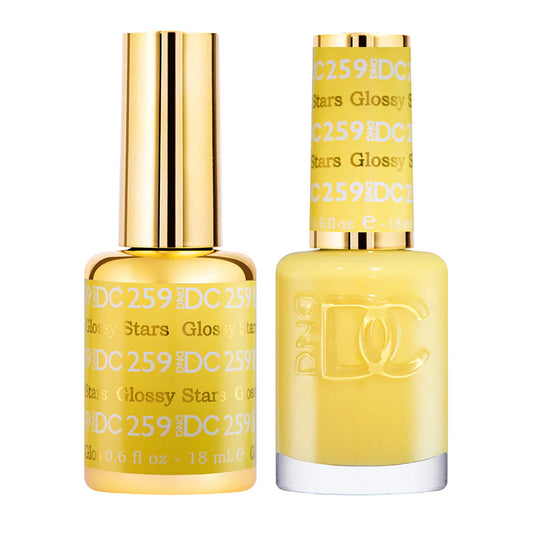 #259 - DND DC Gel UV/LED Soak Off - Estrellas brillantes