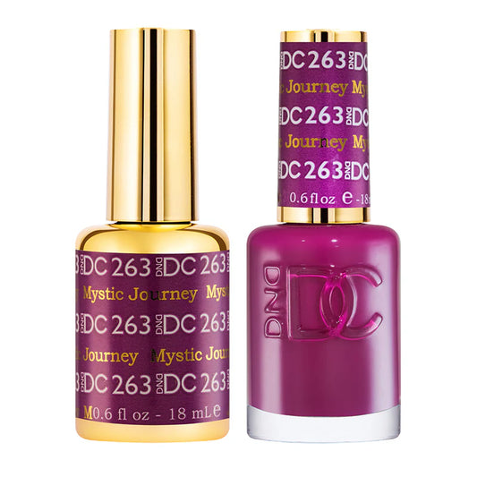 #263 - DND DC Gel UV/LED Soak Off - Viaje Místico