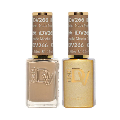 #266 - Esmalte en gel DND Diva UV/LED Soak Off - Nude Mocha