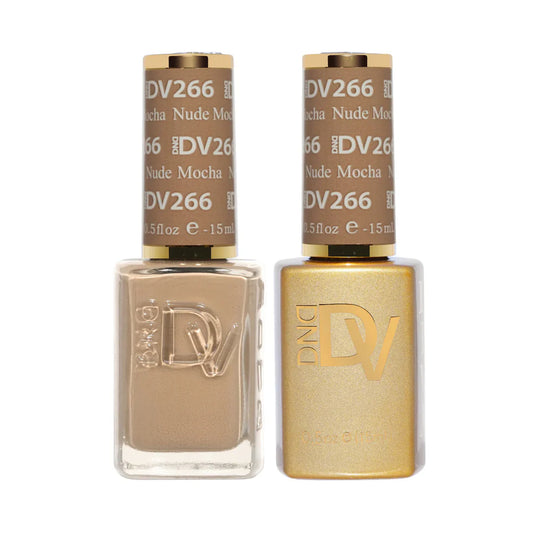 #266 - Esmalte en gel DND Diva UV/LED Soak Off - Nude Mocha