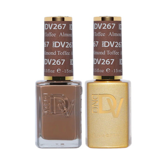 #267 - Esmalte en gel DND Diva UV/LED Soak Off - Toffee almendrado
