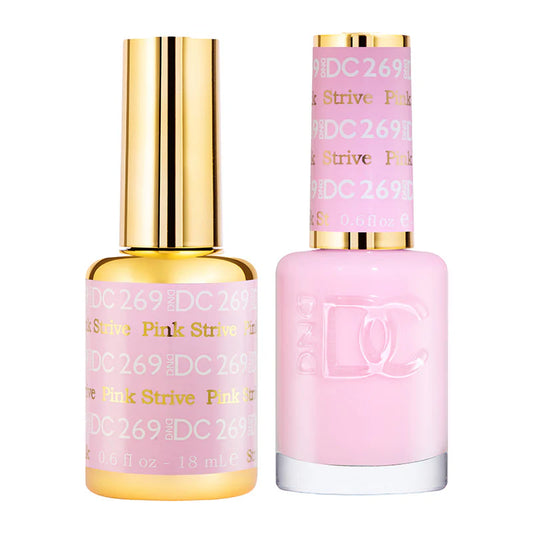 #269 - DND DC Gel UV/LED Soak Off - Rosa Strive