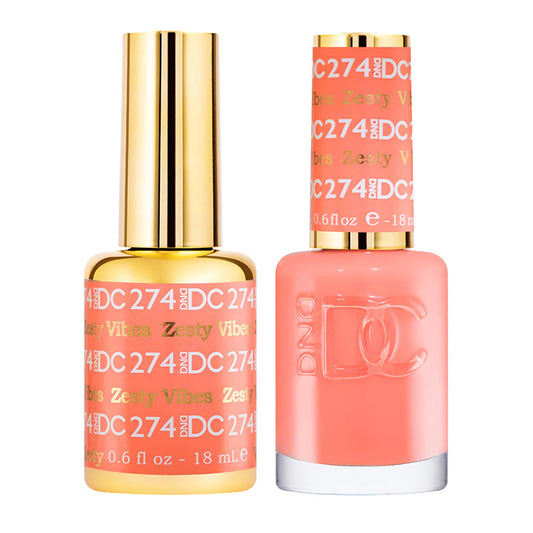 #274 - DND DC Gel UV/LED Soak Off - Vibras vibrantes