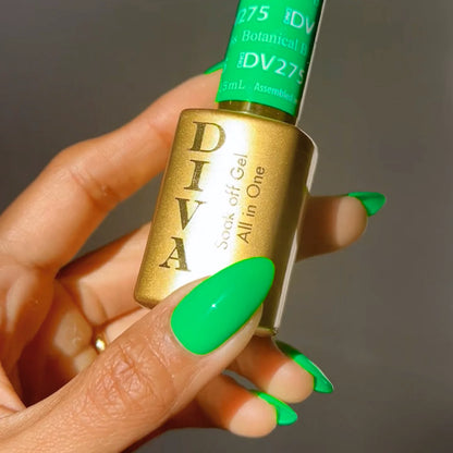 #275 - Esmalte en gel DND Diva UV/LED Soak Off - Botanical Bliss