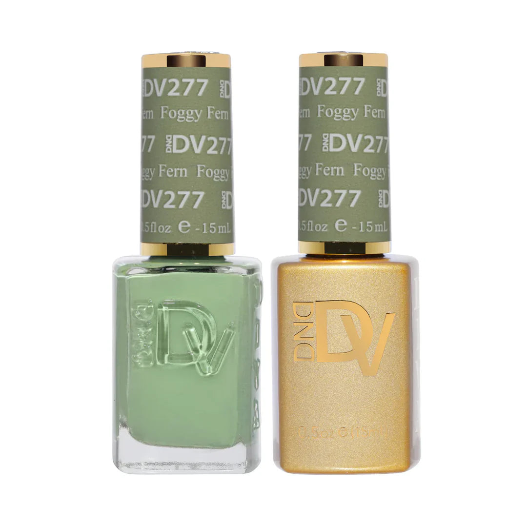 #277 - Esmalte en gel DND Diva UV/LED Soak Off - Helecho brumoso