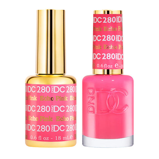 #280 - DND DC Gel UV/LED Soak Off - Rosa eco