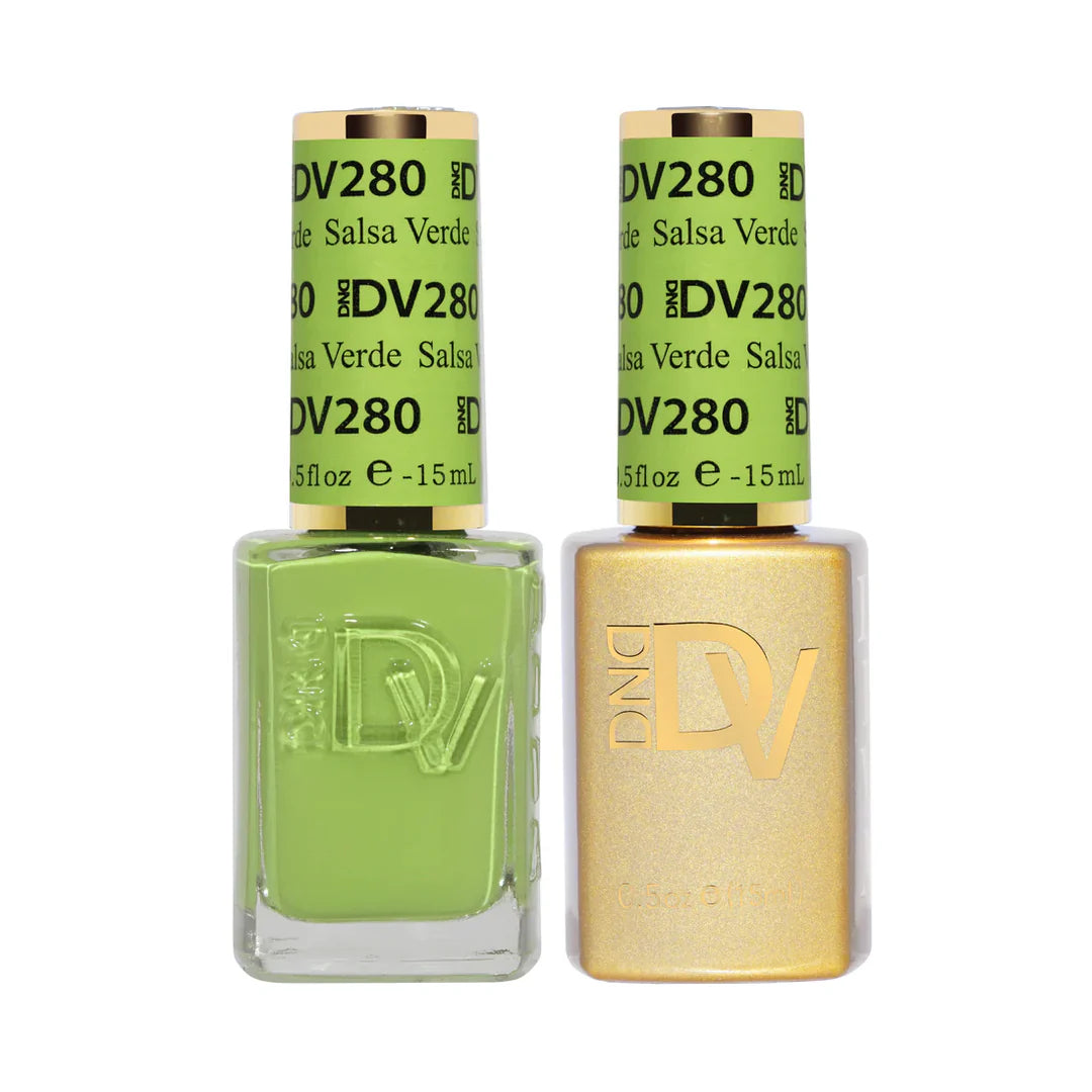 #280 - Esmalte en gel DND Diva UV/LED Soak Off - Salsa Verde