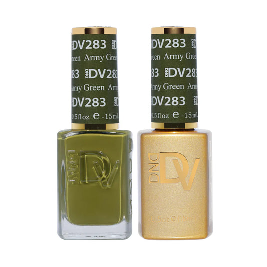 #283 - Esmalte en gel DND Diva UV/LED Soak Off - Verde militar