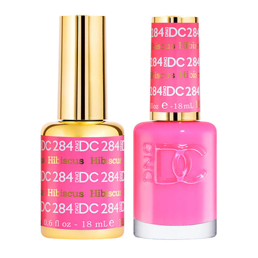 #284 - DND DC Gel UV/LED Soak Off - Hibisco
