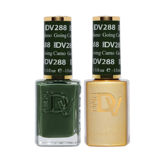 #288 - Esmalte en gel DND Diva UV/LED Soak Off - Going Camo