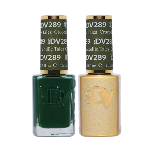 #289 - Esmalte en gel DND Diva UV/LED Soak Off - Crocodile Tales