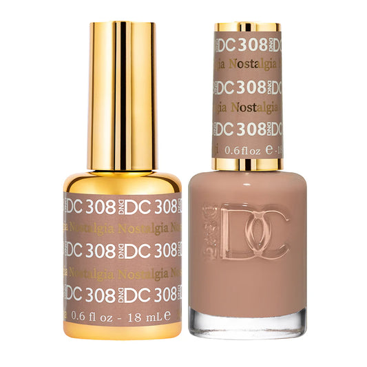 #308 - DND DC Gel UV/LED Soak Off - Nostalgia