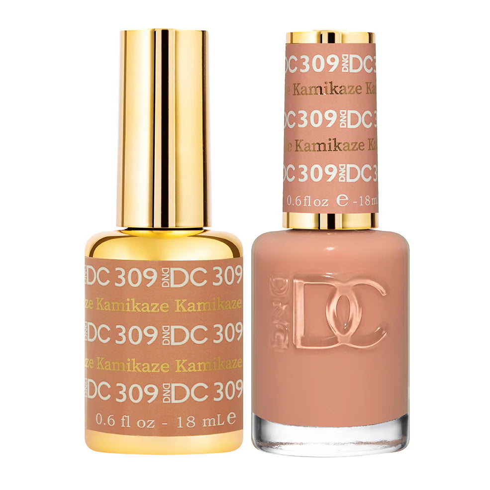 #309 - DND DC Gel UV/LED Soak Off - Kamikaze
