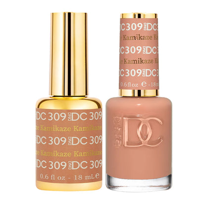 #309 - DND DC Gel UV/LED Soak Off - Kamikaze