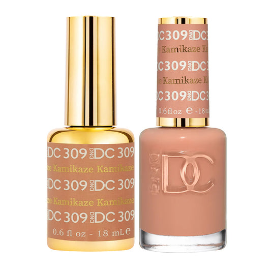 #309 - DND DC Gel UV/LED Soak Off - Kamikaze