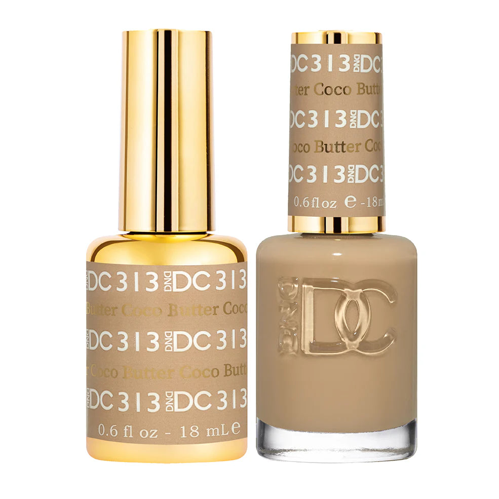 #313 - DND DC Gel UV/LED Soak Off - Manteca de coco