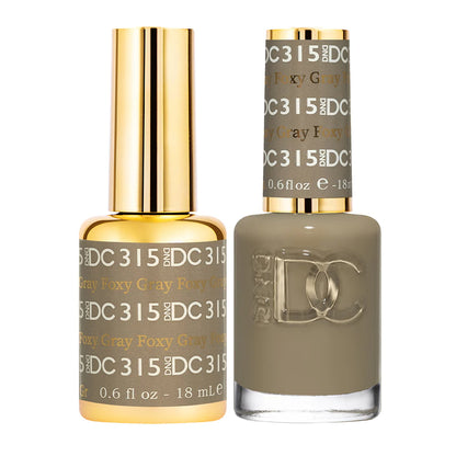 #315 - DND DC Gel UV/LED Soak Off - Gris zorro
