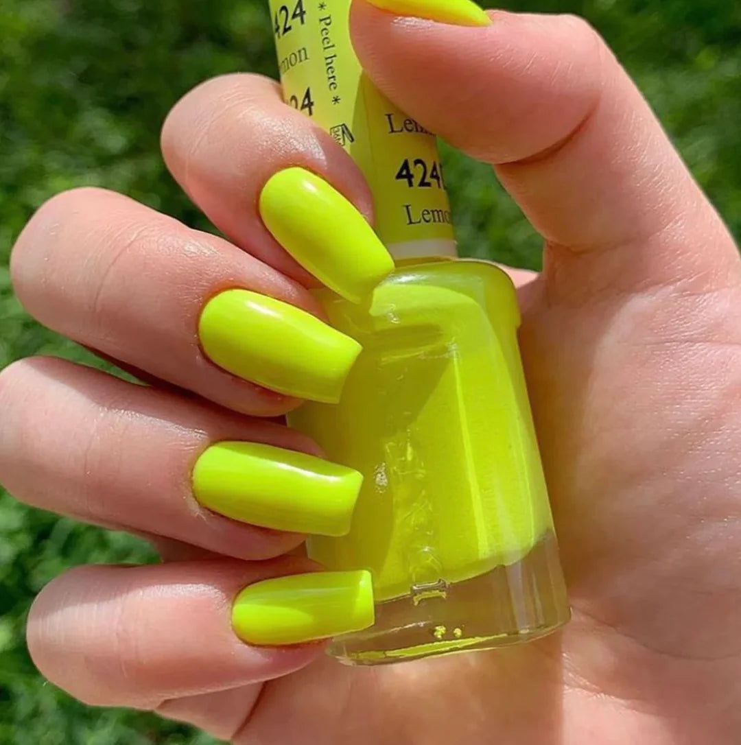 #424 - Esmalte en gel DND UV/LED Soak Off - Jugo de limón
