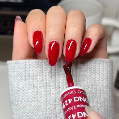 #429 - DND Daisy Gel UV/LED Soak Off - Boston University Red