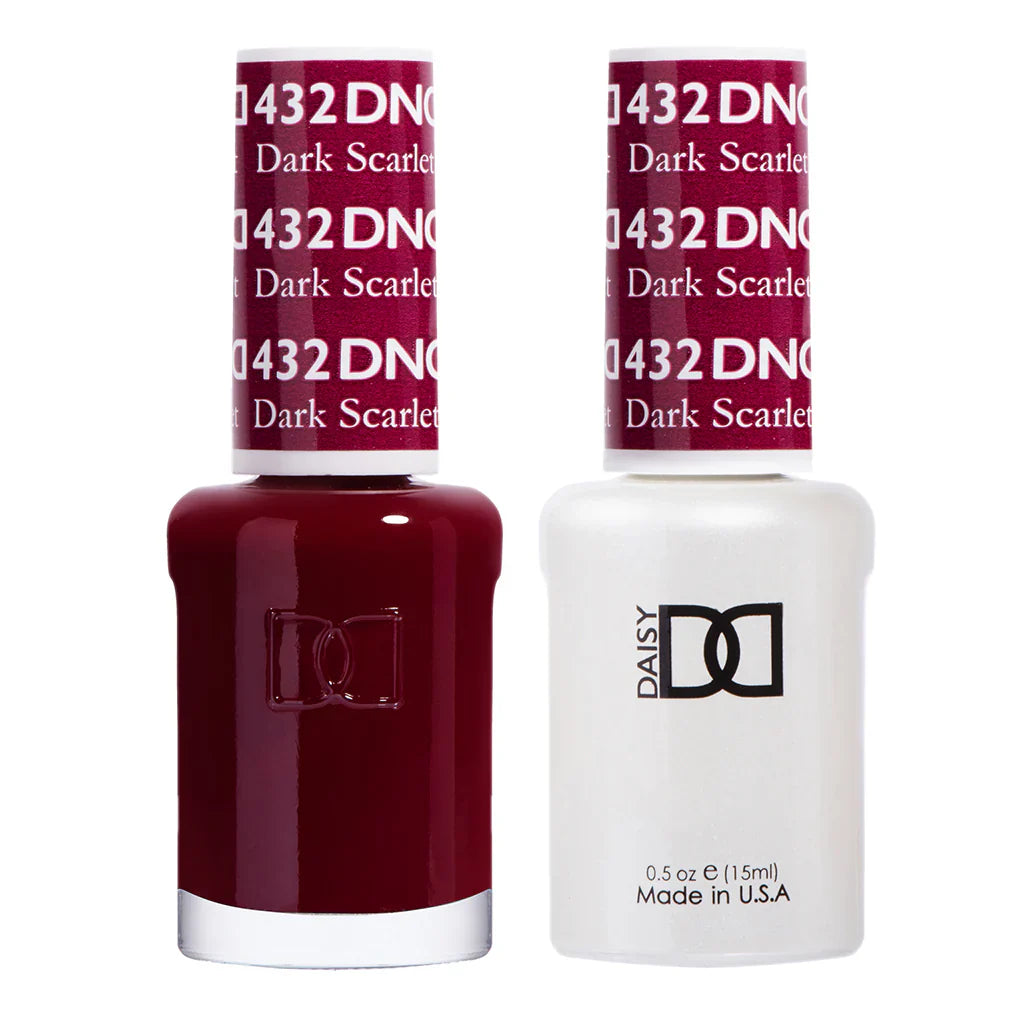 #432- Esmalte en gel DND UV/LED Soak Off - Escarlata oscuro