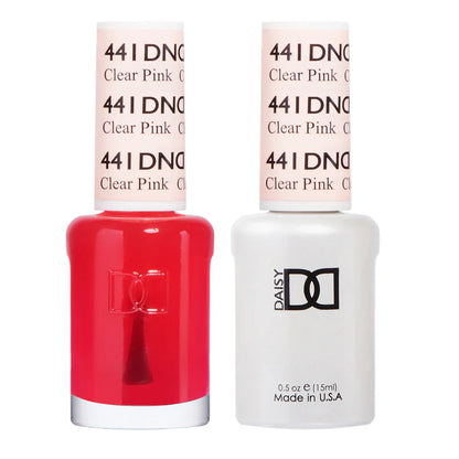 #441 - Esmalte en gel DND UV/LED Soak Off - Rosa transparente