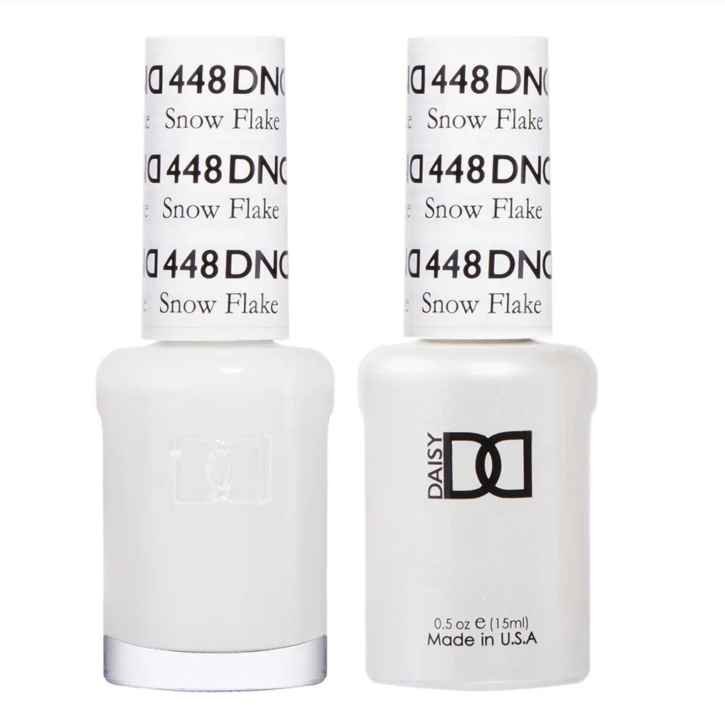 #448 - DND Daisy Gel UV/LED Soak Off - Snow Flake