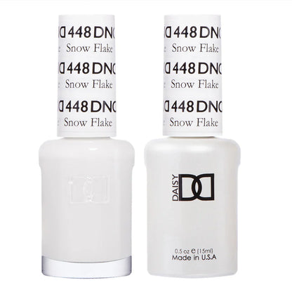 #448 - DND Daisy Gel UV/LED Soak Off - Snow Flake