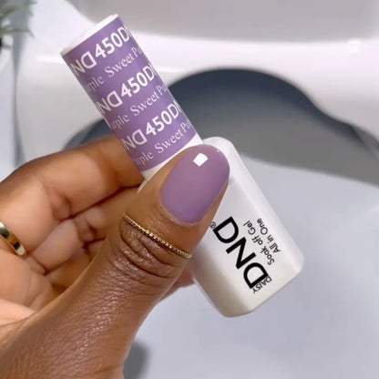 #450 - Esmalte en gel DND UV/LED Soak Off - Morado dulce